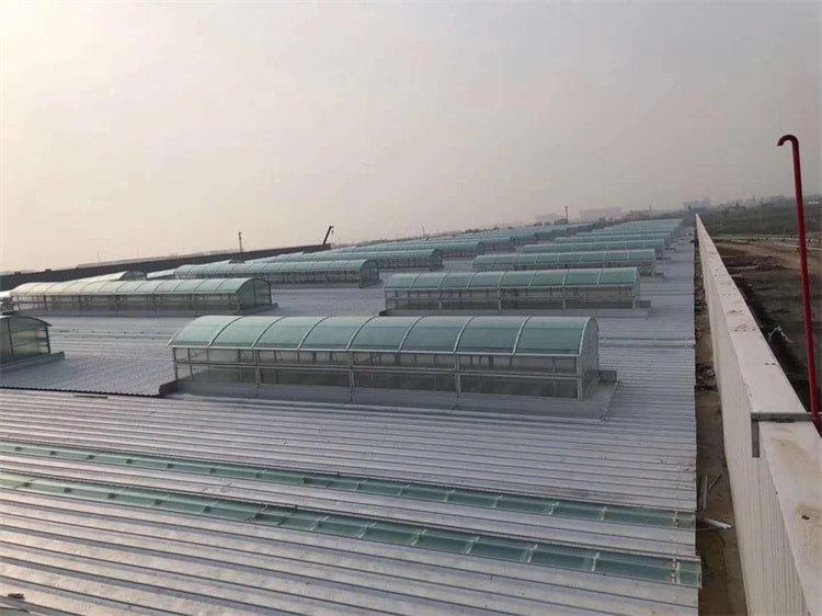 圆拱形排烟天窗